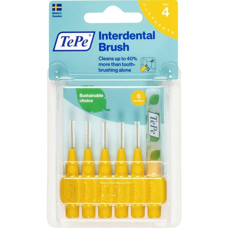 TEPE Interdentalbürste 0,7mm gelb