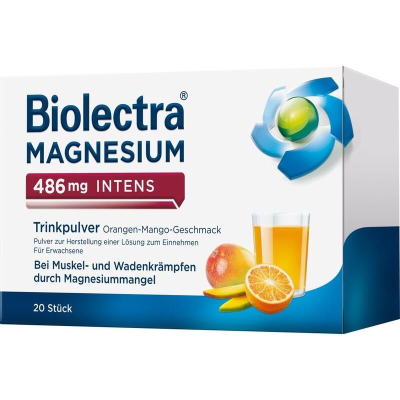 BIOLECTRA Magnesium 486 mg intens Trinkp.Ora.-Mang